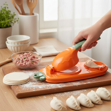 2-in-1 Dumpling Maker & Wrapper Cutter