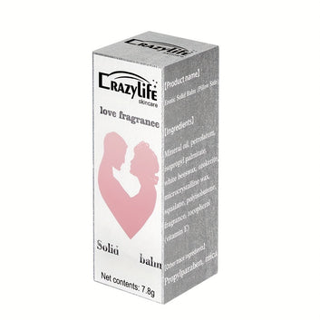 CrazyLife Solid Balm Perfume for Men & Women — Fresh Floral, Alcohol-Free Portable Fragrance